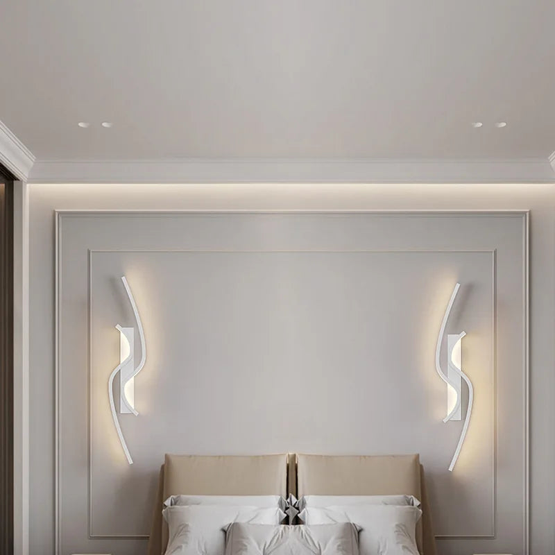 applique murale led moderne pour décoration intérieure élégante - vue 6 sur 12