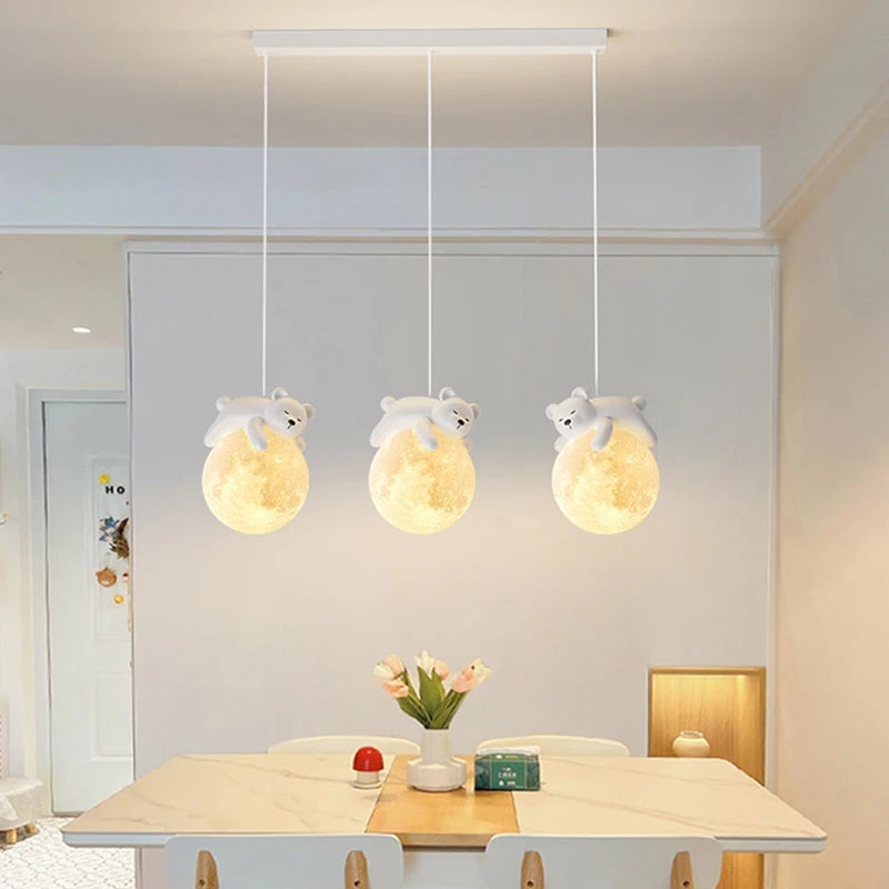 lustre moderne en forme d'animaux idéal pour enfants