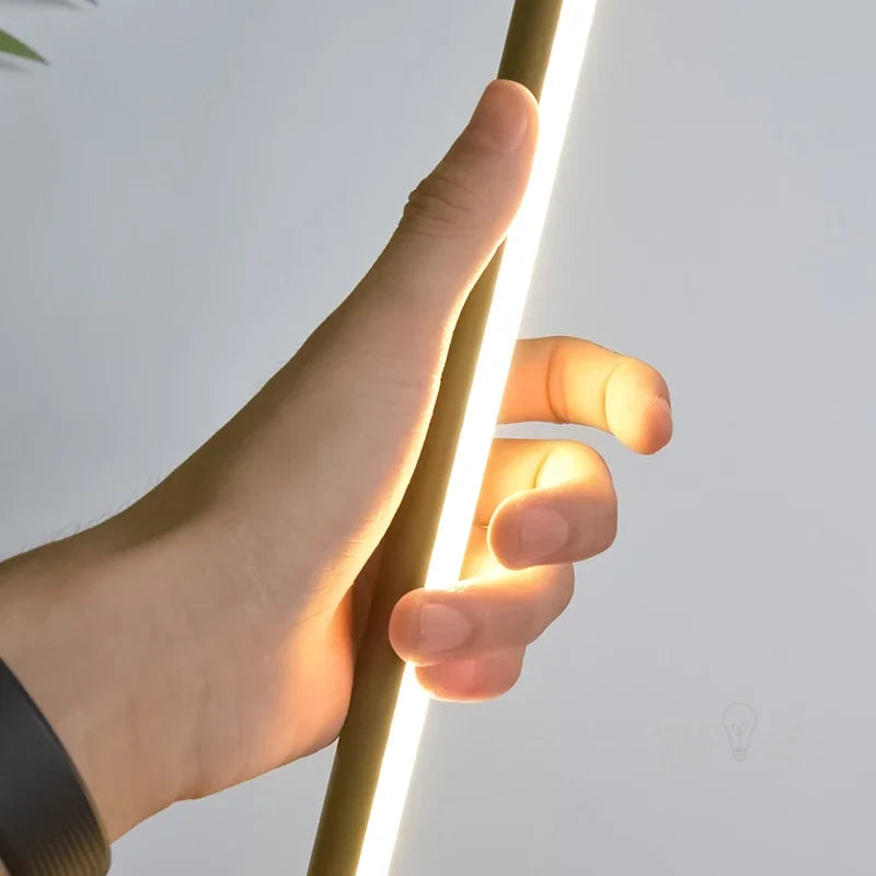 lampadaire led minimaliste moderne nordique pour étude