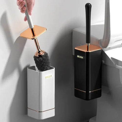 brosse en silicone pour nettoyage efficace des toilettes - vue 5 sur 8