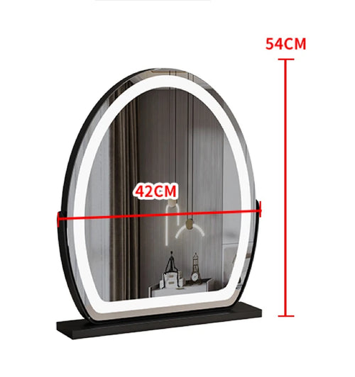miroir de courtoisie éclairé avec capteur tactile et éclairage dimmable - vue 15 sur 15