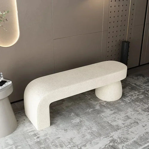 tabouret à langer nordique pour chambre et salon - vue 3 sur 27