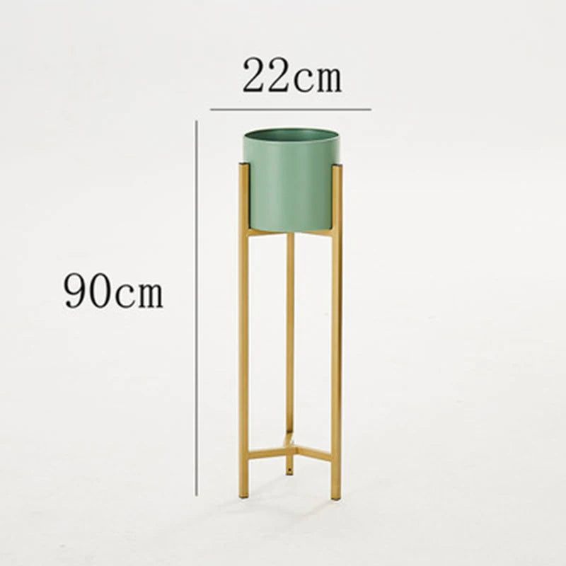 supports de plantes nordiques en fer pour extérieur - vue 6 sur 12