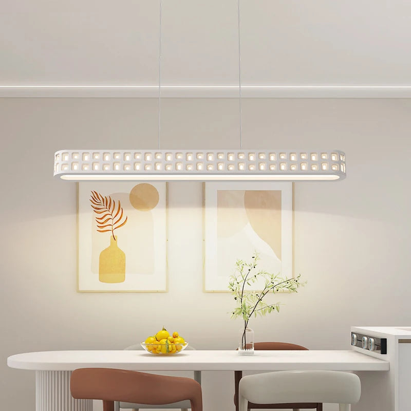 lustre led creux à spectre complet pour éclairage intérieur protecteur des yeux - vue 4 sur 7