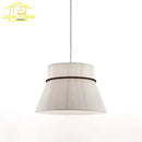 Minimalist Japanese wabi-sabi decorative fabric pendant light