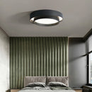 Minimalist circular LED ceiling light for indoor decor