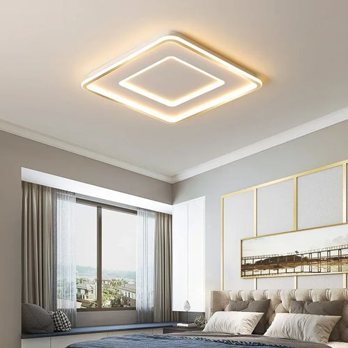 lustre moderne à leds pour décoration intérieure luminaire