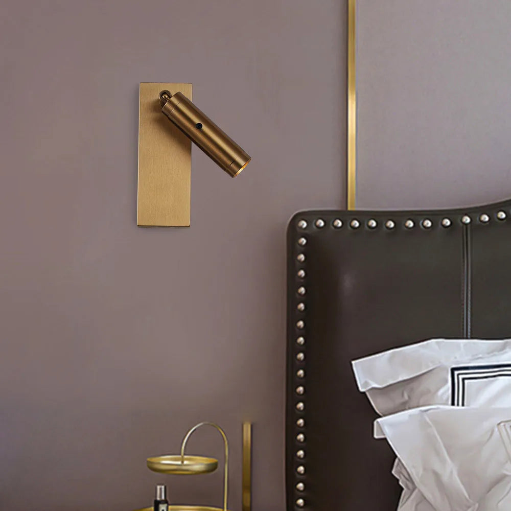 Applique de lecture murale avec spot et port usb et rotation à 350 degrés - vue 4 sur 10