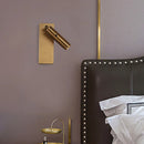 Applique de lecture murale avec spot et port usb et rotation à 350 degrés