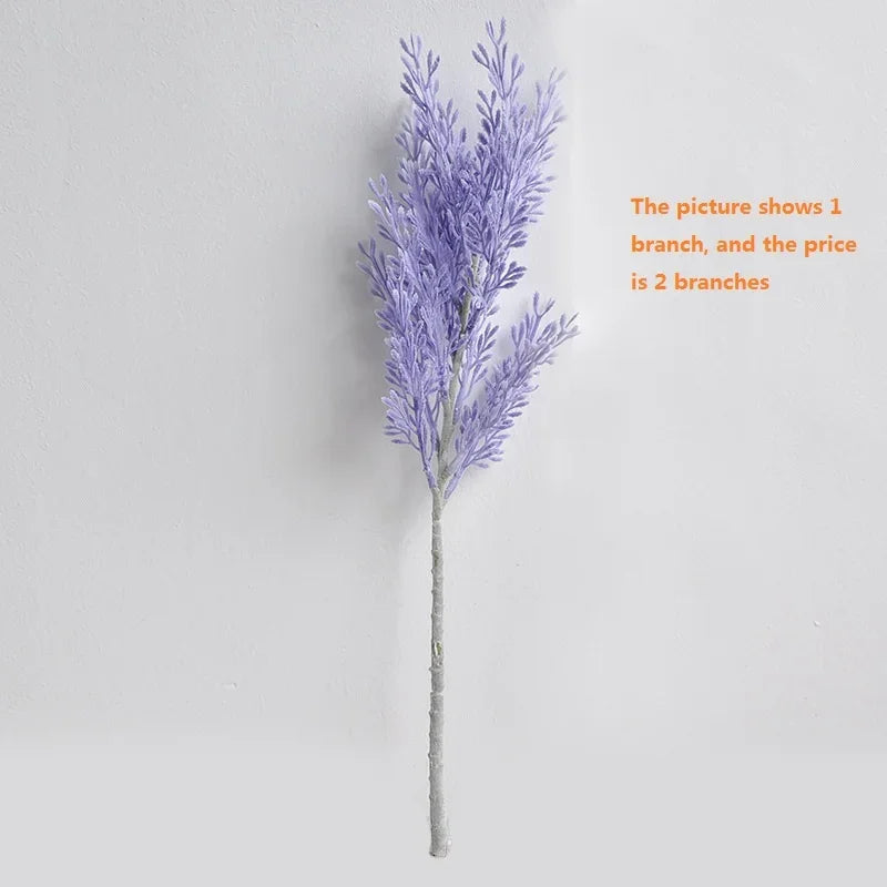 Realistic artificial cypress plant plastic floral decoration - vue 12 sur 12