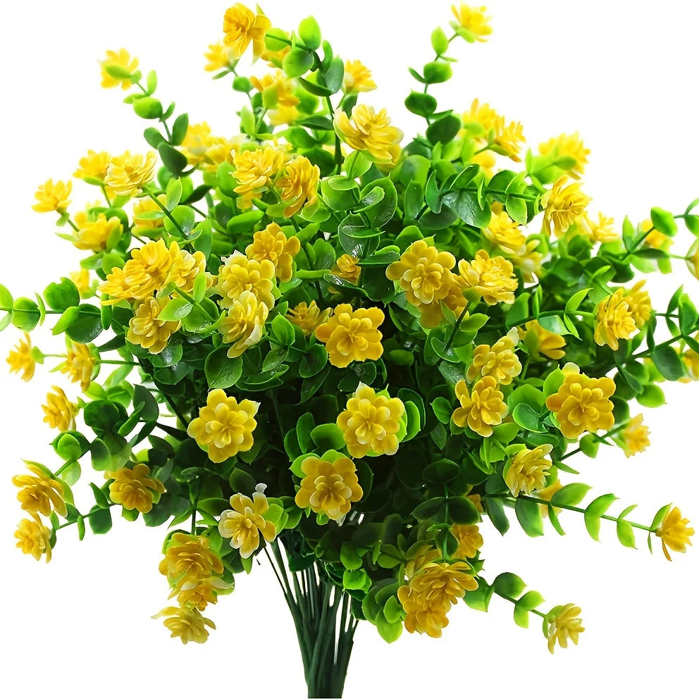 fleurs artificielles résistantes aux uv pour extérieur et jardin - vue 10 sur 12