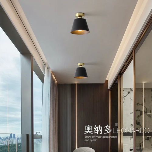 Modern minimalist LED ceiling light for interior decoration - vue 3 sur 8