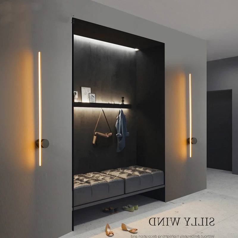 Applique murale led minimaliste en cuivre pour ambiance apaisante - vue 5 sur 14
