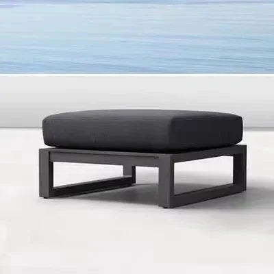 canapés de jardin en aluminium étanche mobilier extérieur combiné - vue 16 sur 18
