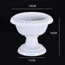 pot de fleurs romain en plastique style rétro romantique pour événements