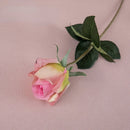 Artificial latex rose branch for realistic decoration