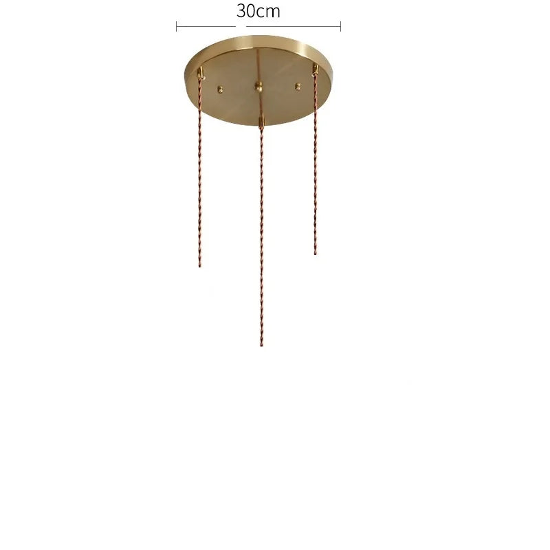 Suspension design Style nordique Simple à LED fleurs en verre - vue 14 sur 15