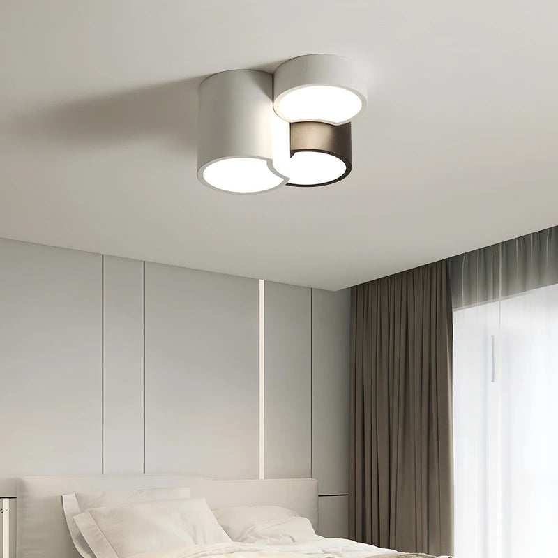plafonnier led créatif nordique en acrylique éclairage décoratif intérieur - vue 6 sur 8