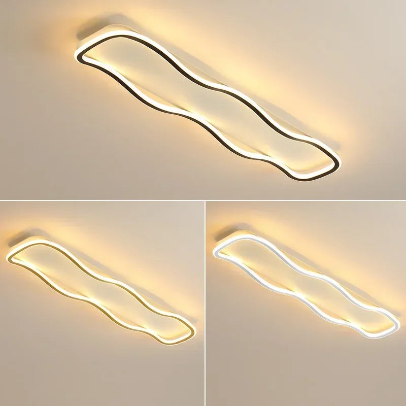 lustre moderne à leds pour décoration intérieure - vue 5 sur 18