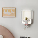 Nordic minimalist modern astronaut wall light