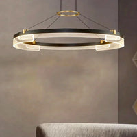 Minimalist Nordic acrylic chandelier for modern decor