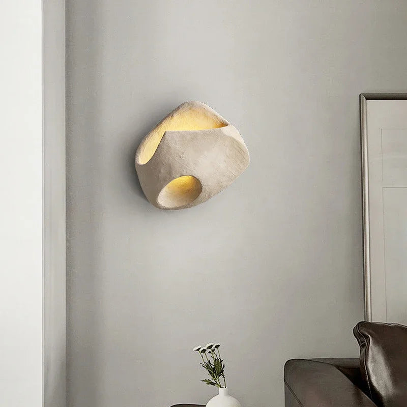 applique murale créative haut de gamme en ciment pour ambiance artistique - vue 4 sur 9
