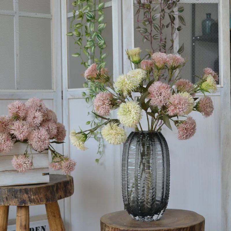 fleurs artificielles pour décoration de mariage et Noël - vue 4 sur 9
