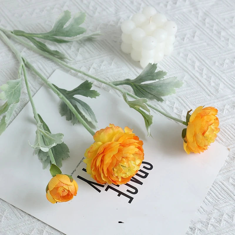 petit bouquet de fleurs artificielles pour décoration de mariage hiver - vue 12 sur 12