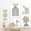 décoration murale géométrique abstraite style boho moderne