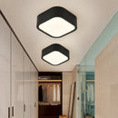 Minimalist multicolour LED ceiling light decorative indoor round or square