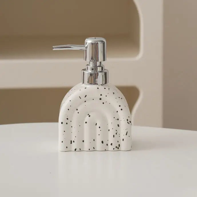 distributeur de savon en céramique pour shampoing et eau portable - vue 9 sur 21