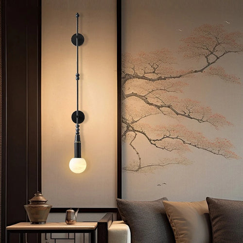 applique murale en cuivre au style chinois élégant pour décoration moderne - vue 3 sur 8