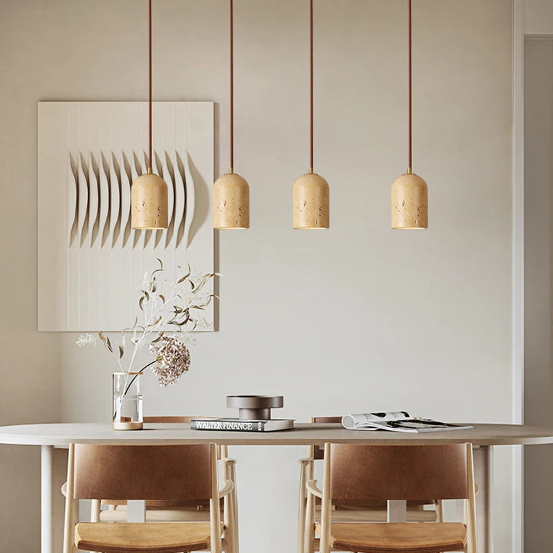 Lampe Japonaise Nordique Créative Rétro Suspendue - vue 3 sur 7