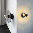 Minimalist nordic glass LED wall light