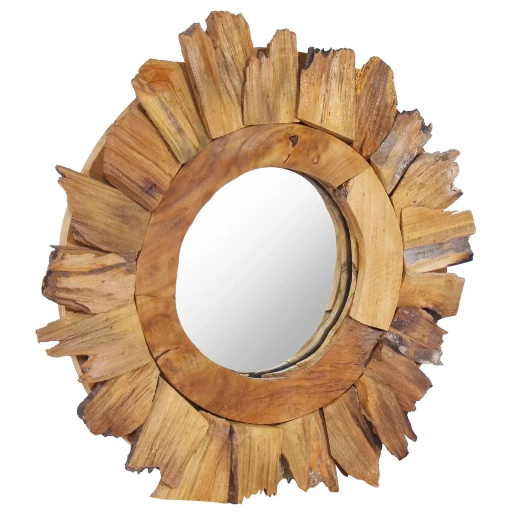 40 cm wall mirror round, home decor wall decal living room decoration - vue 2 sur 7