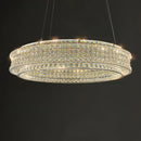 lustre de luxe en cristal pour restaurant bar et hôtel intérieur