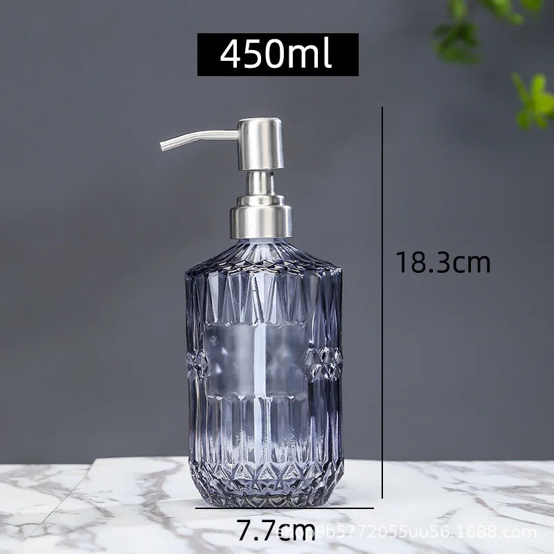 nouveau flacon en verre pour shampoing et désinfectant mains - vue 10 sur 20