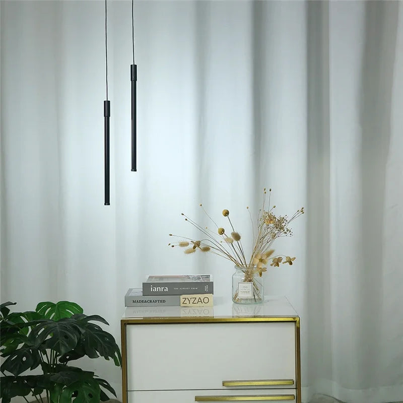 lustre décoratif nordique à double tête pour bar - vue 4 sur 7