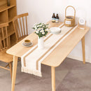 Chemin de table plaid coton lin decoration table salle a manger