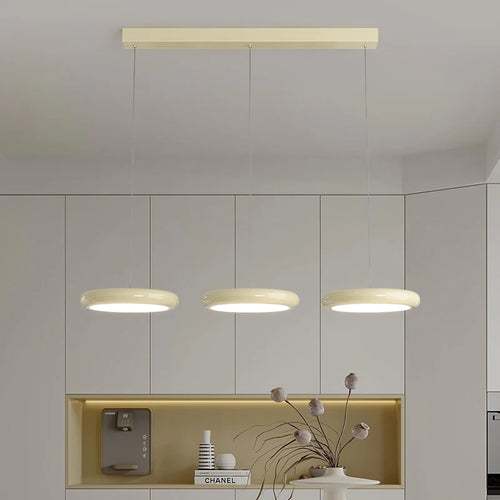 plafonnier led moderne pour île de cuisine et bar intérieur - vue 2 sur 10