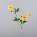 Realistic small silk flowers for decorations and events
