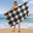 Serviette de plage motif cartoon légère anti sable