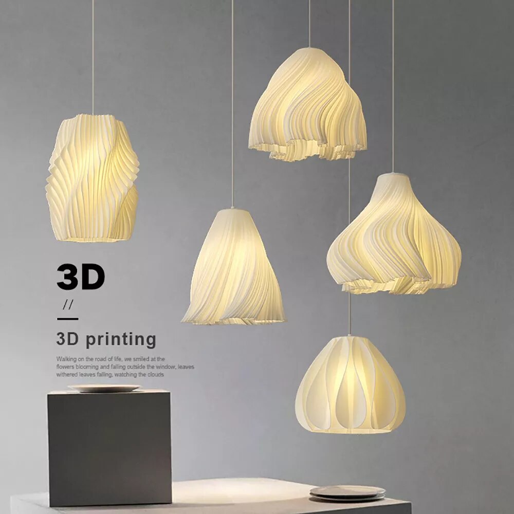 lustre créatif moderne suspendu restaurant cuisine chambre enfants déco éclairage - vue 5 sur 15