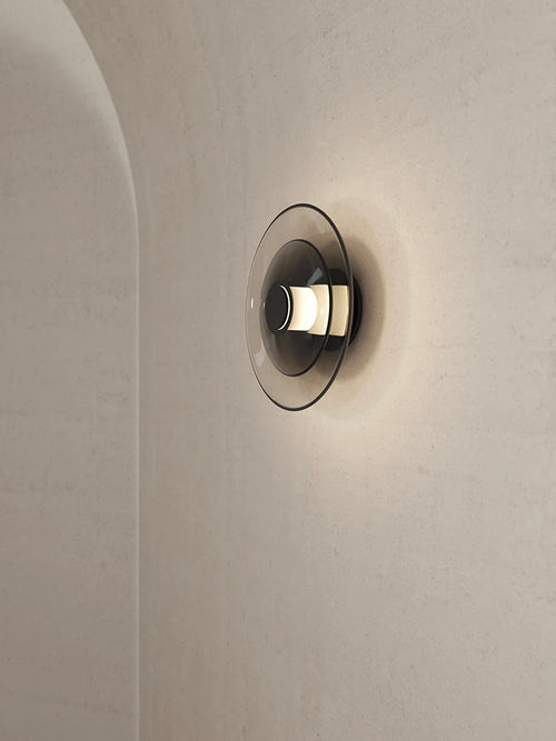 applique murale LED en verre design créatif minimaliste - vue 4 sur 12