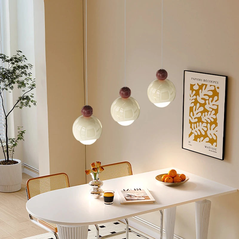 lustre à vent avec éclairage variable pour décoration moderne - vue 6 sur 8