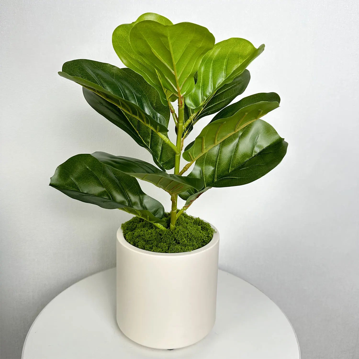 pot décoratif nordique en plastique et céramique pour intérieur - vue 6 sur 10