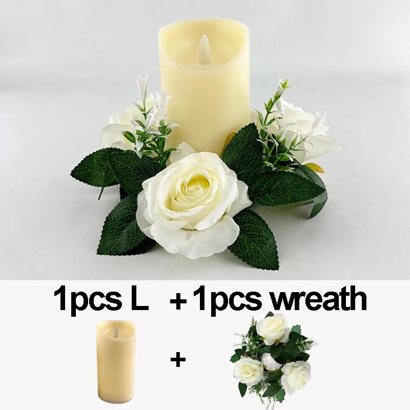 bougie à led décorative pour mariage et anniversaire - vue 18 sur 17