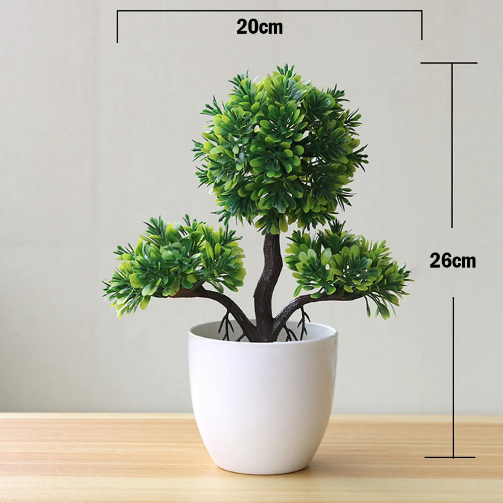 plantes artificielles décoratives bonsaï pour mariage et Halloween - vue 3 sur 14