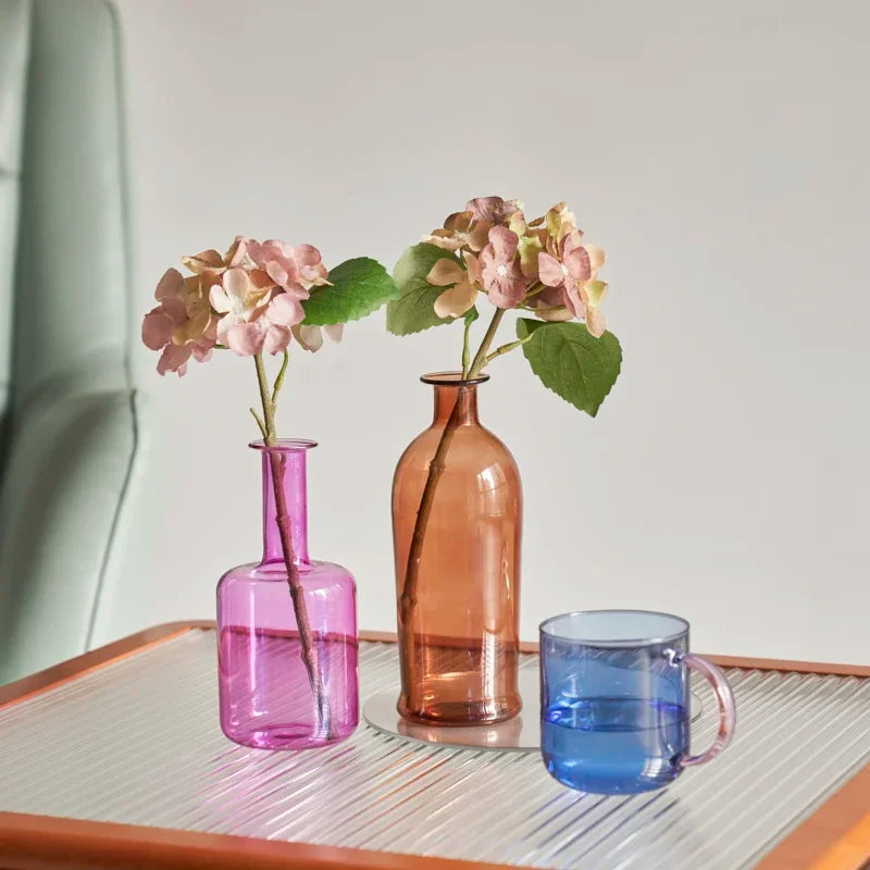 bougeoir en verre pour décoration de mariage et intérieur - vue 5 sur 15