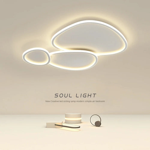 plafonnier nordic led rond pour décoration intérieure luminaire